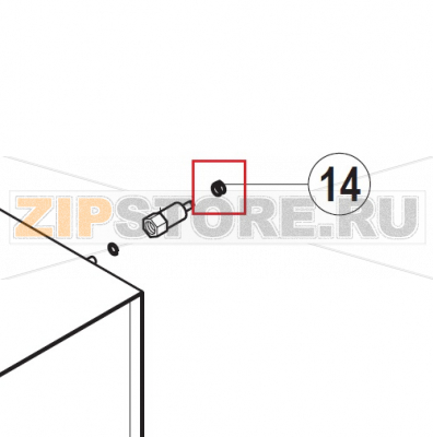 Hose clamp Hobart UXT-10A                                                                     Hose clamp &nbsp;Hobart UXT-10AЗапчасть на сборочном чертеже под номером: 14Название запчасти на немецком языке языке: Hose clamp Hobart UXT-10A
