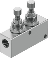 Дроссель с обратным клапаном Festo GR-1/8X2-B