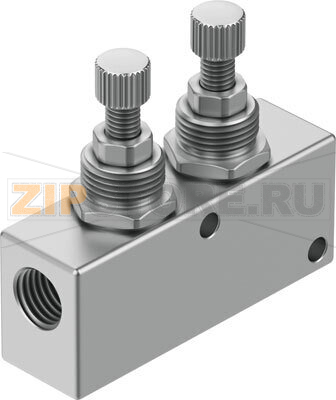 Дроссель с обратным клапаном Festo GR-1/8X2-B 