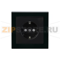 Розетка 16 А, 230 В, антрацитовая ABB 2TKA00000438