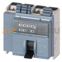 fixed-mounted molded case circuit breaker w. handle frame 1600; 4AUX and trip alarm switch S24; Icu "C" Icu=110kA @ 415V, 4-pole, right ETU360, LSIG, In=800A rotary coding switch Ir=320...800A Isd=1...10xIn, Ii=1.5...15xIn N conductor protec. adjustable O