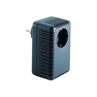 Корпус с вилкой 52x67x112 мм, пластиковый, черный, 1 шт Strapubox SG 322B