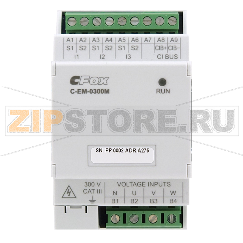 TECO C-EM-0300M, 3f electricity meter 