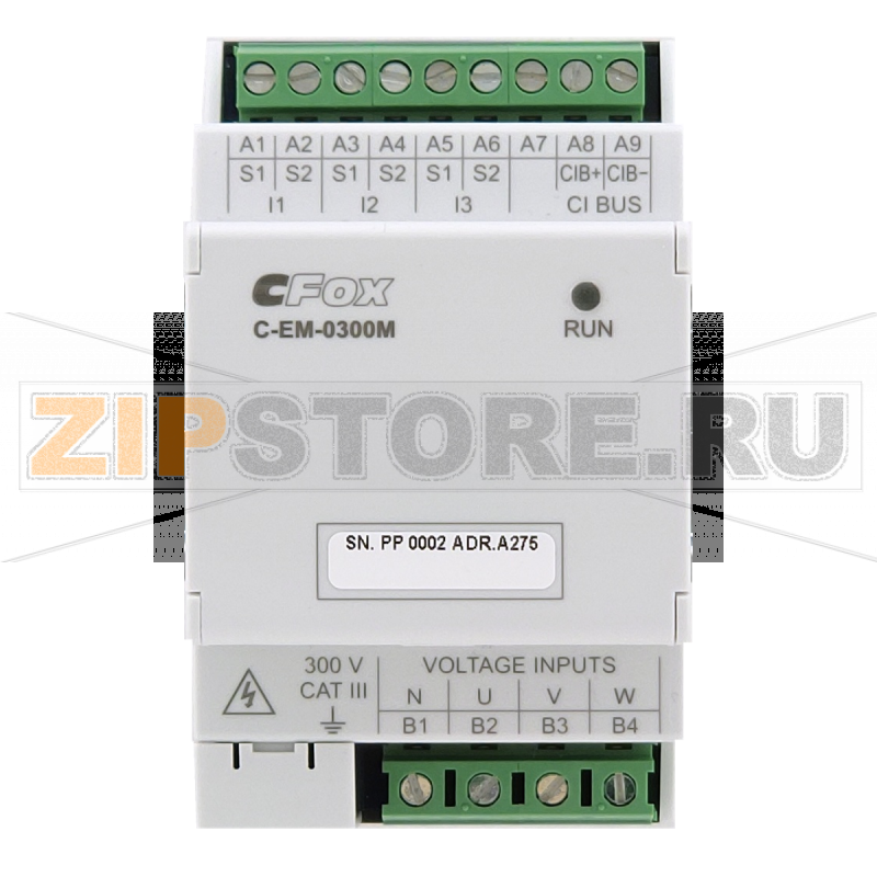 TECO C-EM-0300M, 3f electricity meter 
