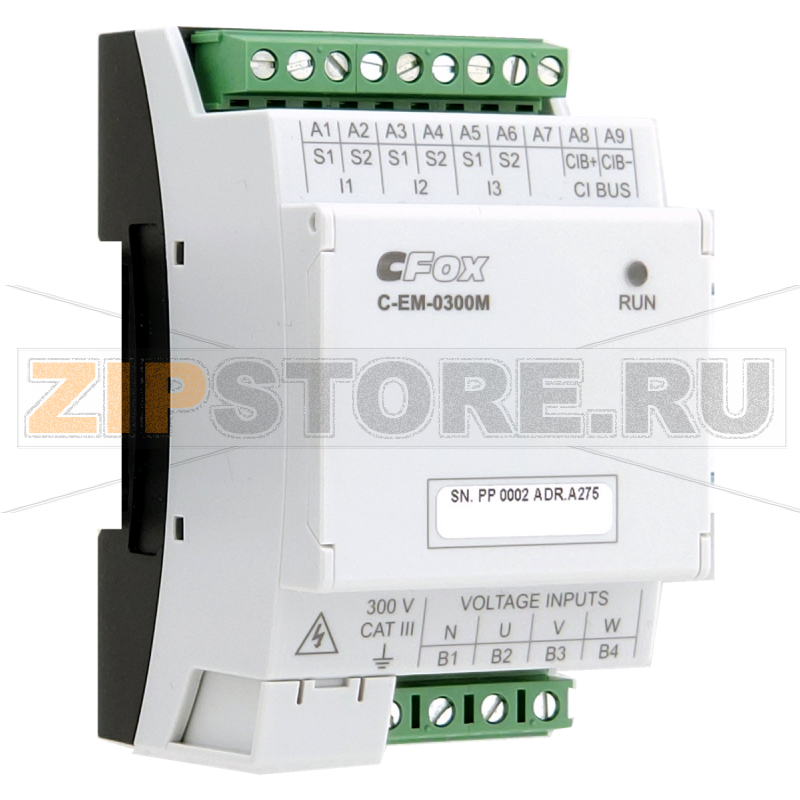TECO C-EM-0300M, 3f electricity meter 