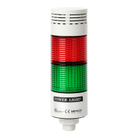 Колонна сигнальная, светодиодная, модульная, Ø: 56 мм Autonics PTE-LCB-202-RG