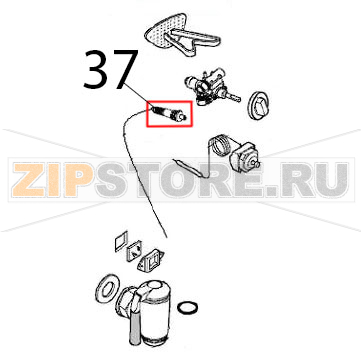 Piezo ignition Angelo Po 1A1PI2G Piezo ignition Angelo Po 1A1PI2GЗапчасть на деталировке под номером: 37