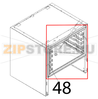 Frame trim Angelo Po DS31 Frame trim Angelo Po DS31Запчасть на деталировке под номером: 48