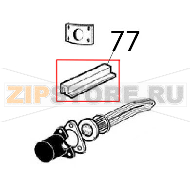 Heating element guard Angelo Po 31PIE6 Heating element guard Angelo Po 31PIE6Запчасть на деталировке под номером: 77