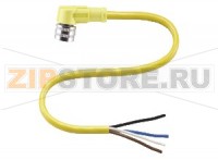 Кабель датчика-исполнительного устройства Cable connector V124-W-YE10M-PUR-H/S Pepperl+Fuchs