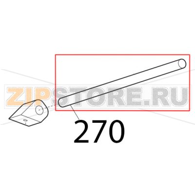 Astina pressamerce Sirman Canova 300 Astina pressamerce Sirman Canova 300Запчасть на деталировке под номером: 270