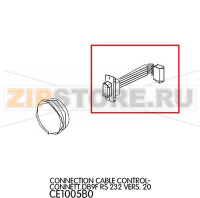 Connection cable control-connett.DB9F RS 232 Vers. 20 Unox XB 603