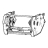 Ribbon Carriage Zebra ZD420 Thermal Transfer