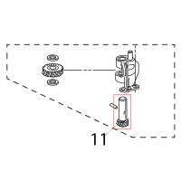 Gear shaft and pinion KitchenAid 5K45SSEWH