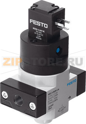 Клапан запорный Festo HEE-3/8-D-MINI-24 