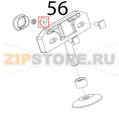 Rondella f. larga DIN9021, D6x18 Sirman Mirra 300 Y09 Rondella f. larga DIN9021, D6x18 Sirman Mirra 300 Y09Запчасть на деталировке под номером: 56