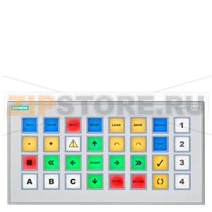 SIMATIC HMI KP32F PN, КНОПОЧНАЯ ПАНЕЛЬ KP32F PN, 32 КЛАВИШИ С КОРОТКИМ ХОДОМ И МНОГОЦВЕТНОЙ СВЕТОДИОДНОЙ ПОДСВЕТКОЙ, ИНТЕРФЕЙС PROFINET С ПОДДЕРЖКОЙ ПРОФИЛЯ PROFISAFE, 32 DI/DO И 4 SAFETY DI КОНТАКТА, =24 В ПИТАНИЯ С ПРОХОДНЫМИ КЛЕММАМИ НАСТРОЙКА В STEP7 