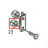 Spacer Sato HR224 TT