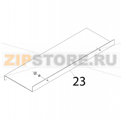 Central separator Fagor VG-201 Central separator Fagor VG-201Запчасть на деталировке под номером: 23Название запчасти Fagor на английском языке: Central separator VG-201.