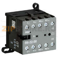 Миниконтактор B6-22-00-80, 9 A, 400 В, AC3, катушка: 230 В/AC ABB GJL1211501R8000