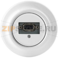 Розетка VGA, белый фарфор ABB 2CHK290426C4300