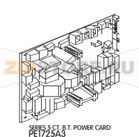 Series 5 CT. B.T. power card Unox XBC 1005 