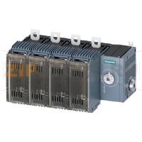 ПРЕДОХРАНИТЕЛЬНЫЙ ВЫКЛЮЧАТЕЛЬ-РАЗЪЕДИНИТЕЛЬ 160A, ТИПОРАЗМЕР 2, 4-ПОЛ FOR LV HRC ПРЕДОХРАНИТЕЛЬ ТИПОРАЗМЕР 000 И 00 БОКОВОЕ УПРАВЛЕНИЕ СПРАВА БАЗОВЫЙ БЛОК БЕЗ РУЧКИ ПЛОСКИЕ КЛЕММЫ Siemens 3KF2416-4RF11