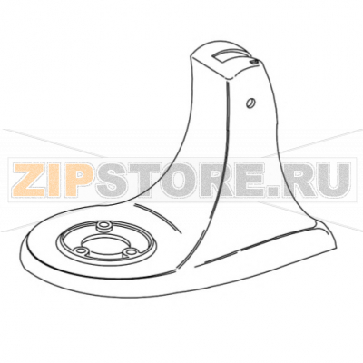 Pedestal &amp; Foot White KitchenAid K45 Pedestal & Foot White KitchenAid K45

Запчасть на сборочном чертеже под номером: 6

Название запчасти KitchenAid на английском языке: Pedestal & Foot White KitchenAid K45