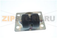 CASTOR 1 1/2 DUAL WHEEL W/PLATE W/O BRAK