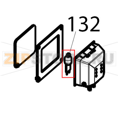 Halogen lamp 230 V, 40 W Tecnoinox EFC10M Halogen lamp 230 V, 40 W Tecnoinox EFC10MЗапчасть на деталировке под номером: 132