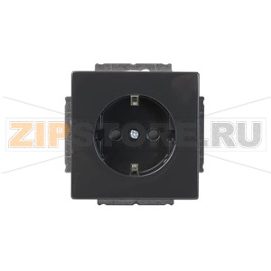 Розетка 16 А, 230 В, антрацитовая ABB 2TKA00000434 