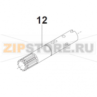 Shaft for Change-Over Toother Wheel, S.S. Bear Varimixer AR40 VL-1S                                                          