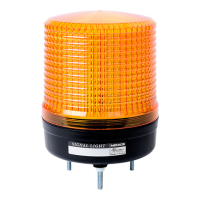 Лампа светодиодная, сигнальная, Ø: 115 мм Autonics MS115L-B02-Y