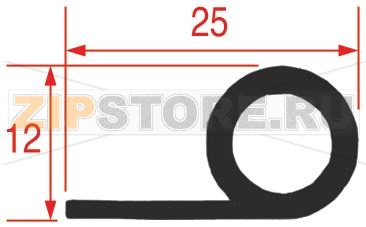 ПРОКЛАДКА ДВЕРЦЫ ДУХОВКИ 