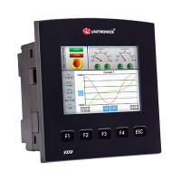 Контроллер 3.5", 24 В/DC, 8DI, 2AI/DI, 2PT100/TC, 8RO, 2AO Unitronics V350-35-RA22