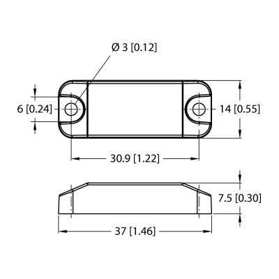 RFID-метка UHF Turck TW902-928-Q14L37-M-HT-B40 