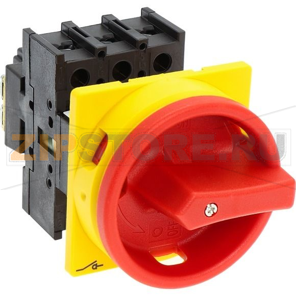 Выключатели главные, P1, 25 A, монтаж, 3-полюсн Eaton P1-25/EA/SVB 