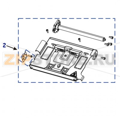 Термопечатающий механизм принтера Zebra ZT210 Термопечатающий механизм принтера Zebra ZT210, включая кабели термоголовки и заземлениеЗапчасть на сборочном чертеже под номером: 2Количество запчастей в устройстве: 1Название запчасти Zebra на английском языке: Kit Direct Thermal Print Mechanism (includes printhead cables and ground contact)
