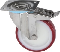 ДИСКОВОЕ ПОВОРОТНОЕ КОЛЕСО С ТОРМОЗОМ