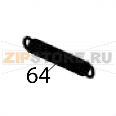 Spring D0.4*D4.8*35L Godex G530 Spring D0.4*D4.8*35L Godex G530Запчасть на деталировке под номером: 64Название запчасти Godex на английском языке: Spring D0.4*D4.8*35L G530.