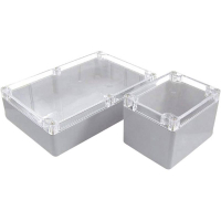 Корпус 120x120x90 мм, пластиковый, светло-серый, 1 шт Axxatronic 7300-387C