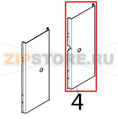 Omega supporto motore int. dx Tecnoeka KF 966 D AL UD Omega supporto motore int. dx Tecnoeka KF 966 D AL UDЗапчасть на деталировке под номером: 4