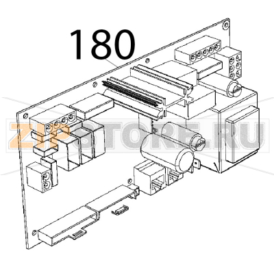 Scheda potenza 230 V LM dynamic Unox XFT 185 Scheda potenza 230 V LM dynamic Unox XFT 185Запчасть на деталировке под номером: 180