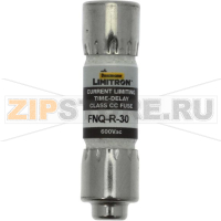 Предохранитель, 3 A, AC 600 В, 200 кА, 10x38 мм, 13/32x1-1/2 inch, CC, UL, с задержкой Eaton FU
