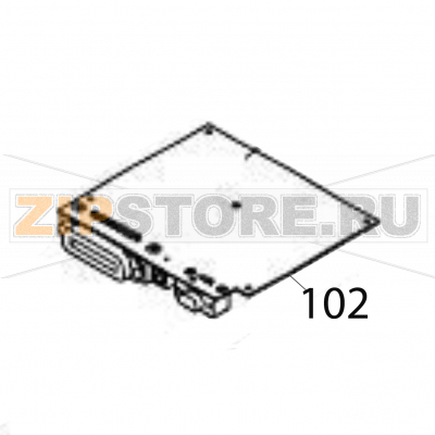 Main PCB (RS232C) Sato CG412DT Main PCB (RS232C) Sato CG412DTЗапчасть на деталировке под номером: 102Название запчасти на английском языке: Main PCB (RS232C) Sato CG412DT.