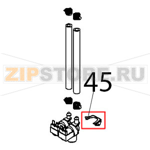 Staffa Angelo Po FX101G2 Staffa Angelo Po FX101G2Запчасть на деталировке под номером: 45