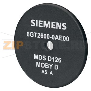 Метка MDS D126 для RF200/ RF300/ MOBY D до 85 C (ISO 15693 ), 50 X 3.6 мм. Мин заказ  250 шт Siemens 6GT2600-0AE00 