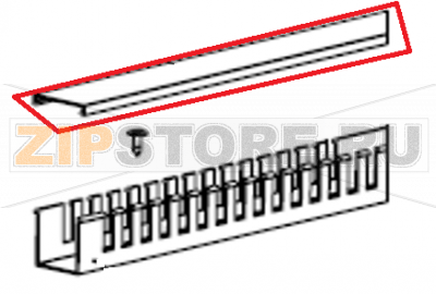 Крышка короба эл.проводки L=330 Polair CM107-S Крышка короба эл.проводки L=330 Polair CM107-SЗапчасть на сборочном чертеже под номером: 15 (К)