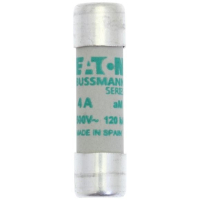 Предохранитель, 4 A, AC 500 В, 120 кА, 10x38 мм, aM, IEC Eaton CYLINDRICAL FUSE 10x38 4A AM 500