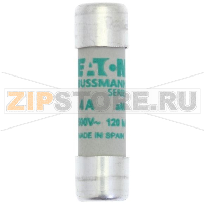 Предохранитель, 4 A, AC 500 В, 120 кА, 10x38 мм, aM, IEC Eaton CYLINDRICAL FUSE 10x38 4A AM 500 